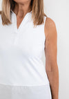 d.e.c.k. by Decollage Sleeveless Blouse, White