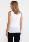 d.e.c.k. by Decollage Sleeveless Blouse, White