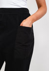 D.E.C.K. By Decollage Harlem Casual Utility Trousers, Black