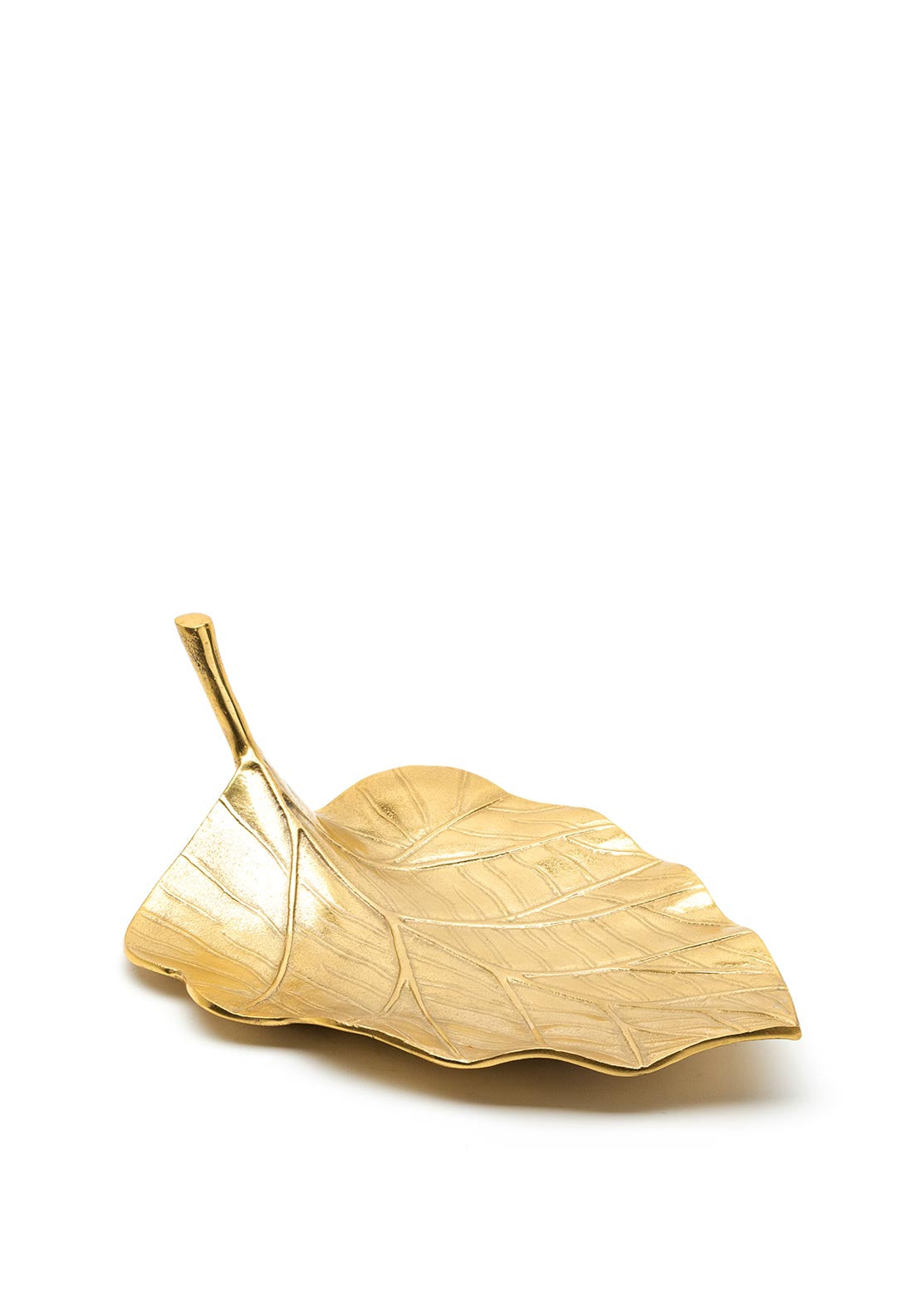 SIL Interiors Large Leaf Decoration, Gold