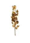 Kaemingk Decorative Branch with Leaves, Gold