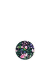 Denby Set of 6 Dark Floral Round Coasters, Multi