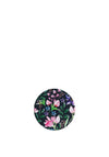 Denby Set of 6 Dark Floral Round Coasters, Multi