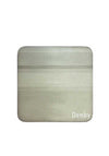 Denby Lifestlye Colours Set of Four Coasters, Natural