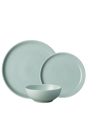 Denby Intro Pale Blue 12 Piece Tableware Set