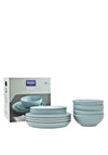 Denby Intro Pale Blue 12 Piece Tableware Set