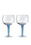 Denby Imperial Blue Gin Glasses, Set of 2