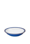 Denby Imperial Blue Shallow Rimmed Bowl