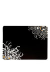 Denby Monsoon Chrysanthemum Placemats Set of 4, Black