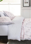 Deyongs Reversible Trollhattan Duvet Set, Pink