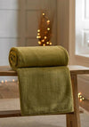 Deyongs Snuggle Touch Deluxe Microfibre Throw, Chartreuse