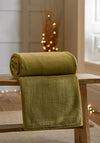 Deyongs Snuggle Touch Deluxe Microfibre Throw, Chartreuse