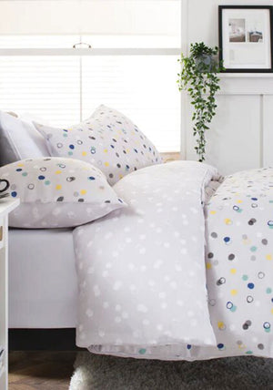 Deyongs Splodge Duvet Set, Grey