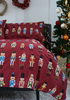 Deyongs Nutcracker Soldier Duvet Set, Red