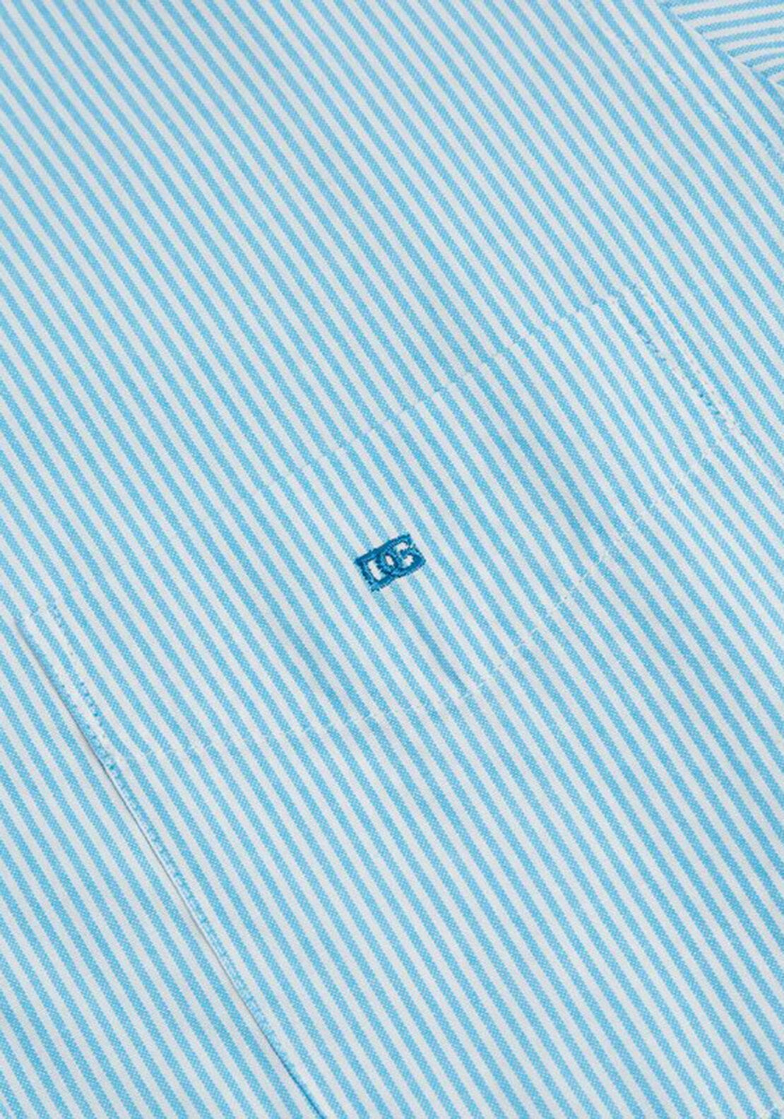 Daniel Grahame Drifter Striped Short Sleeve Shirt, Blue