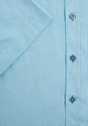 Daniel Grahame Drifter Striped Short Sleeve Shirt, Blue