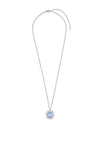Dyrberg/Kern Kelly Necklace, Silver & Light Blue