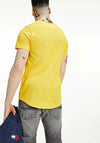 Tommy Jeans Slim Jaspe T-Shirt, Pollen