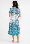 Dolcezza Bubble Print Maxi Shirt Dress, Multi