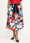 Dolcezza Bold Print Midi Skirt, Multi