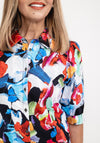 Dolcezza Bold Print Short Sleeve Shirt, Multi