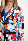 Dolcezza Bold Print Jersey Blazer, Multi