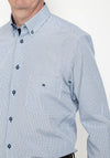 Daniel Grahame Drifters Ivano Check Shirt, Blue Multi
