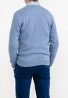 Daniel Grahame V Neck Sweater, Ice Blue