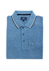 Daniel Grahame Short Sleeve Polo Shirt, Dark Blue