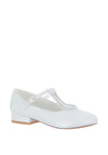 Dubarry Girls Trista Gem Communion Shoes, White