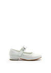 Dubarry Girls Vivienne Faux Leather Communion Shoes, White