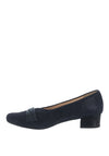 Dubarry Womens Emeline Shimmer E Fit Leather Shoes, Navy