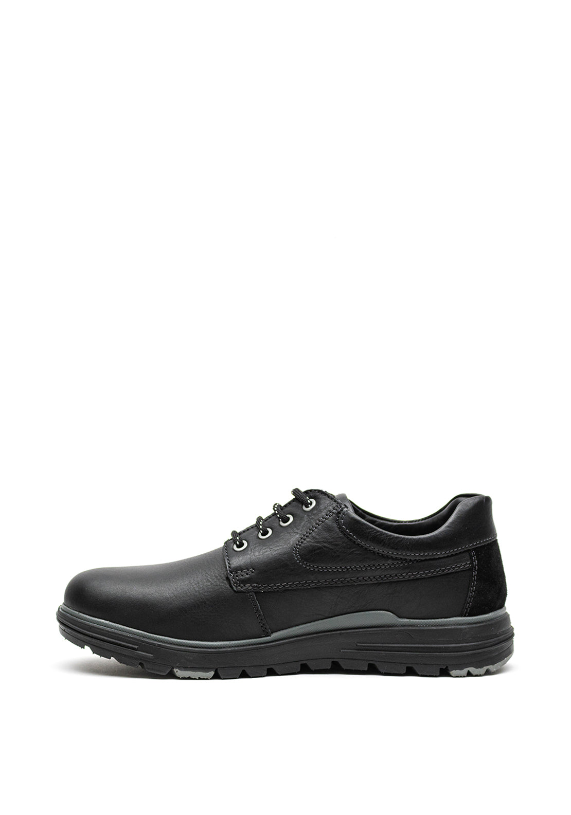 Dubarry Mens Brennan Leather Shoe, Black