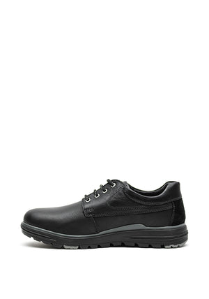 Dubarry Mens Brennan Leather Shoe, Black