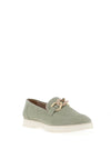 Dubarry Womens Jeneen Suede Leather Shoe, Mint