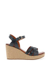 Dubarry Sandy Wedge Sandals, Navy