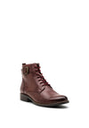 Dubarry Candis Leather Ankle Boot, Plum