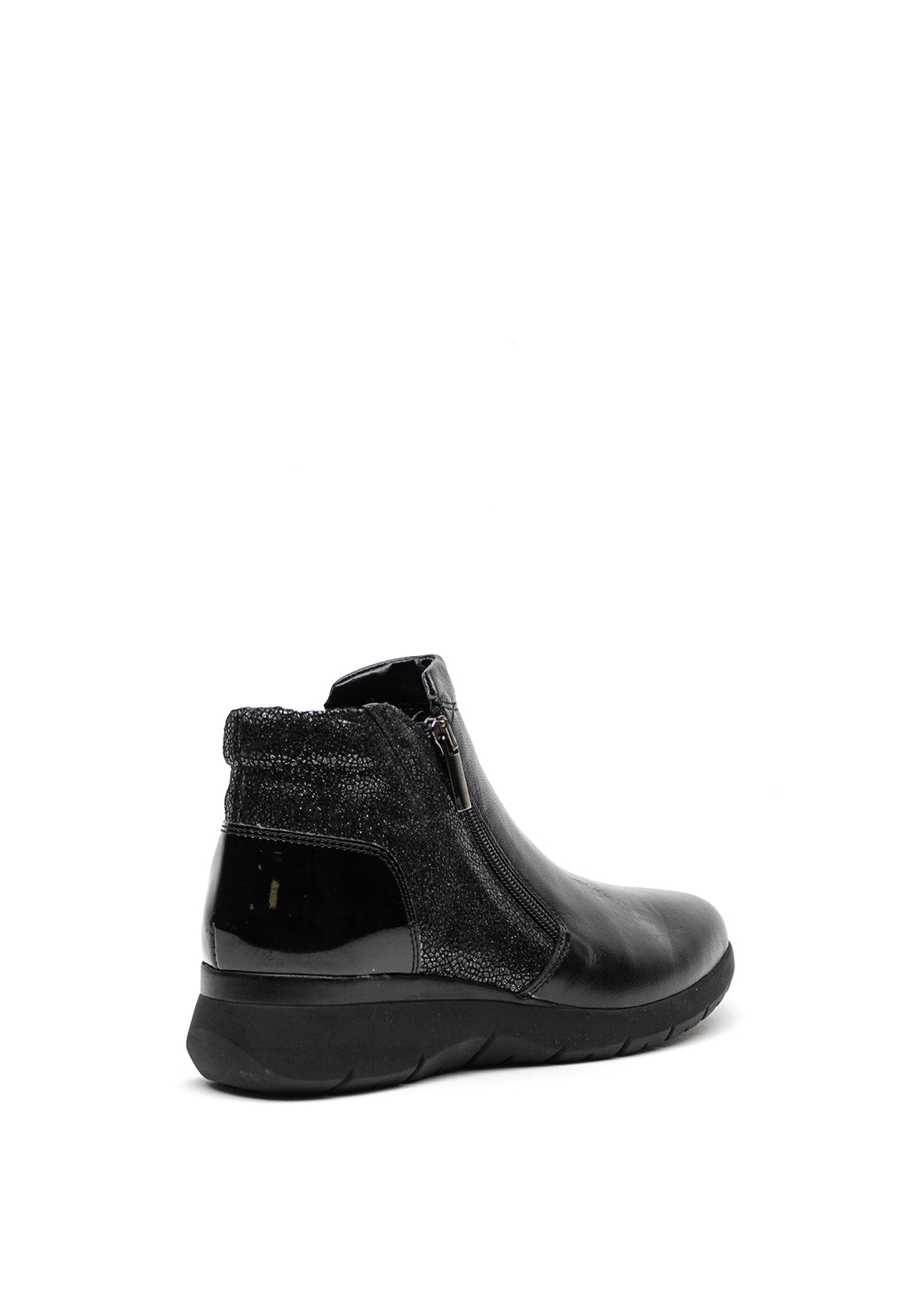 Dubarry Womens Jay Leather Ankle Boots, Black