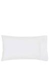Bedeck of Belfast Fine Linens Cotton Pillowcase, White
