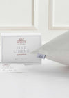 Bedeck of Belfast Fine Linens Silk Pillowcase, Chalk