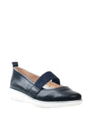 Dubarry Womens Juliet Leather Slip On Shoes, Navy
