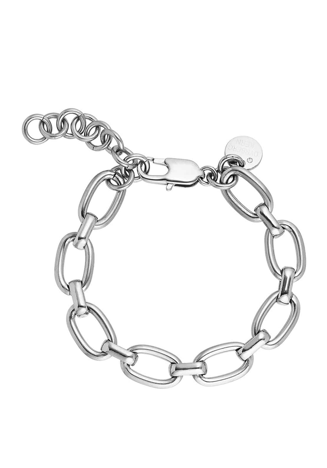 Dyrberg Kern Jam Link Bracelet, Silver