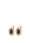 Dyrberg/Kern Valentina Drop Earrings, Black