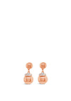 Absolute Ball Drop Earrings, Rose Gold
