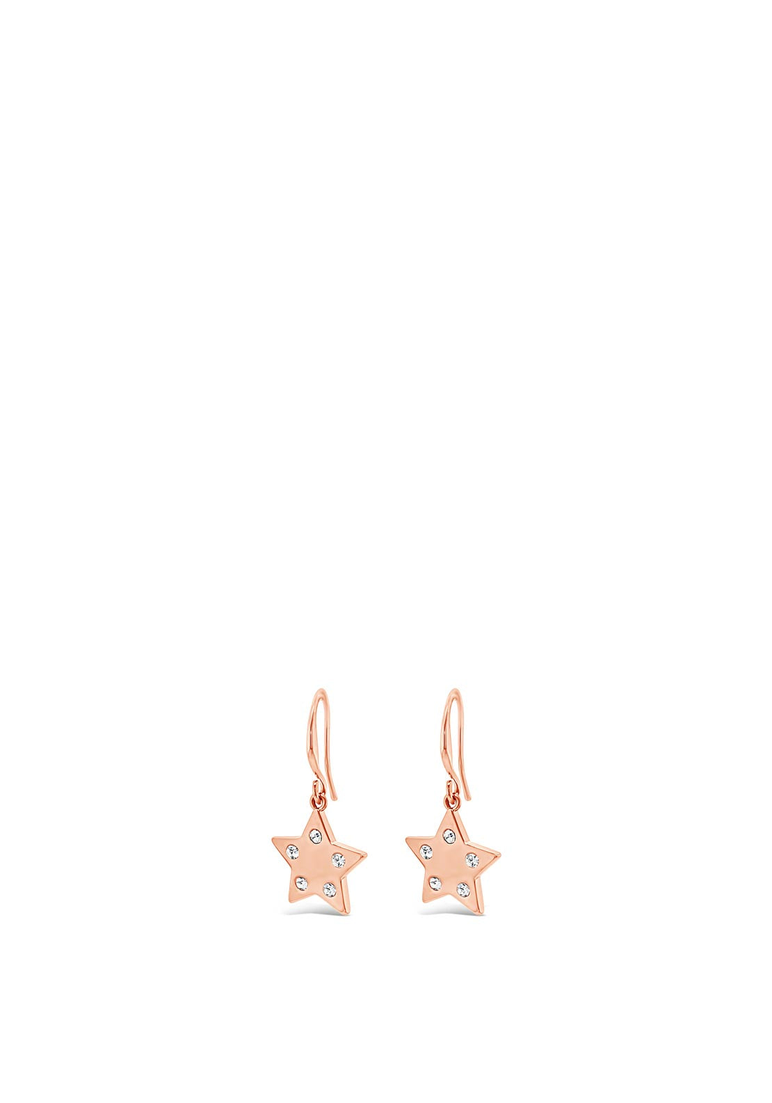 Absolute Star Drop Earring, Rose Gold