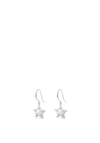 Absolute Star Drop Earring, Silver