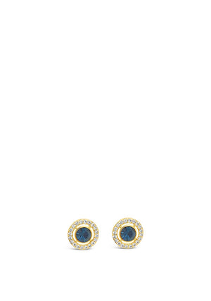 Absolute Sapphire Stud Earrings, Gold