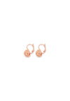 Absolute Jewellery French Hook Earrings, Rose Gold