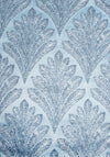EA Design Azure Fully Lined Eyelet Curtains, Blue