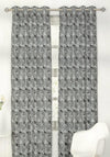 EA Design Festival 90 x 90 Eyelet Curtains, Navy